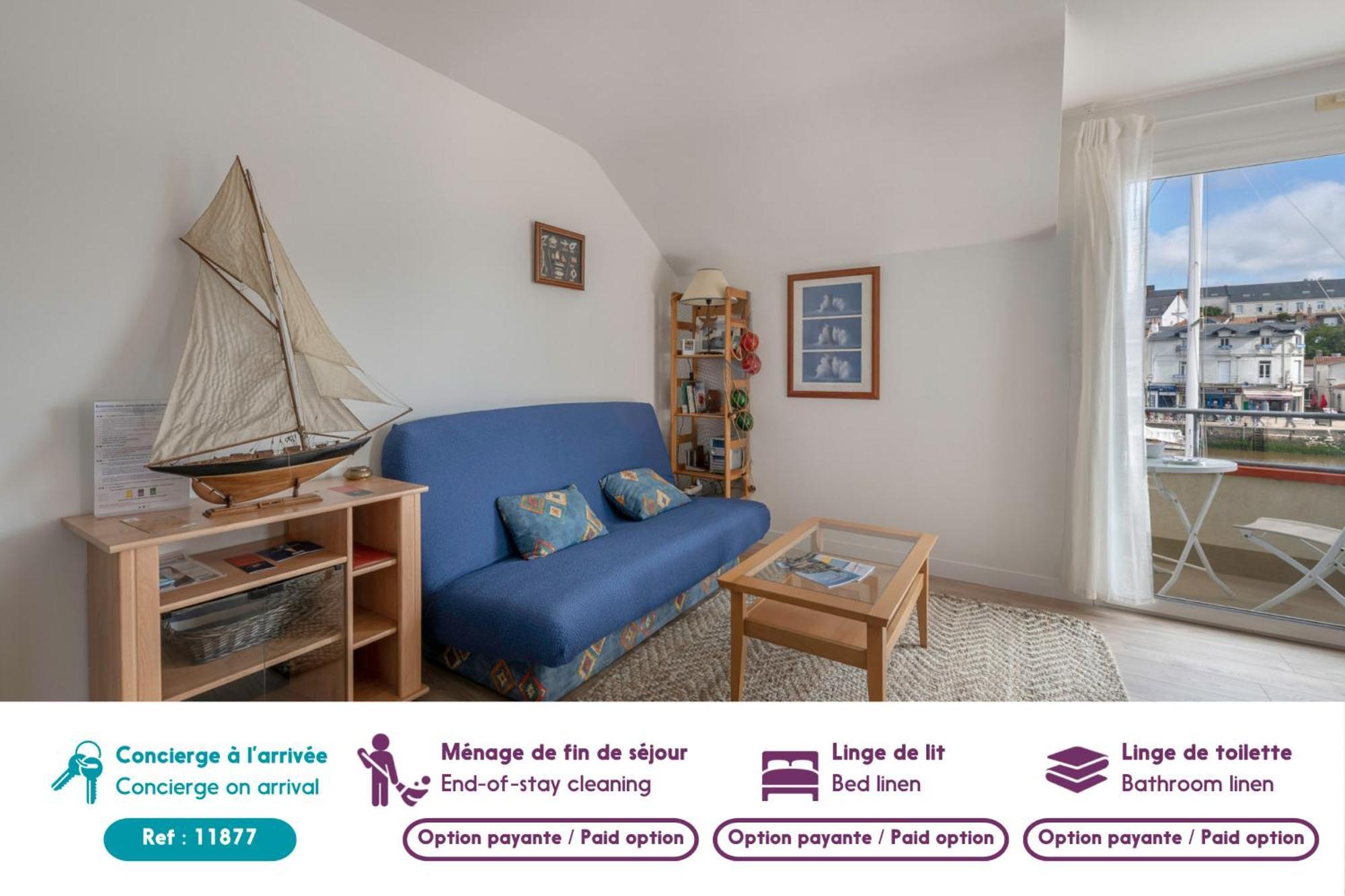 Sur Le Quai De Pornic, Appartement Pour 4 Eksteriør bilde